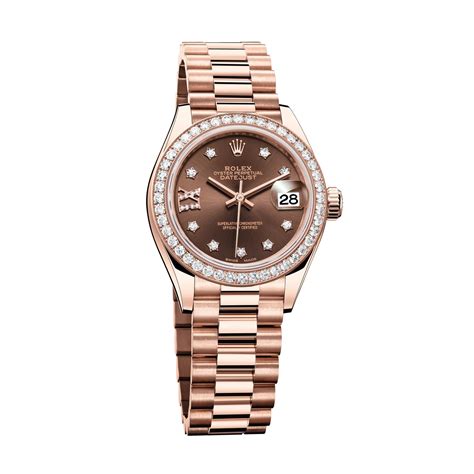 rolex lady datejust 28 diamonds.